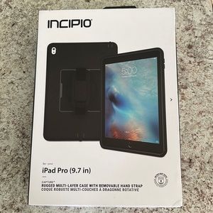 Incipio Capture Rugged Case with Rotating Hand Strap for iPad Pro 9.7" (Black)